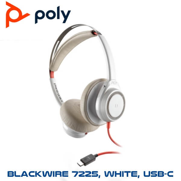 Blackwire 7225 White USB-C -is a great headset for Hi-Fi stereo music